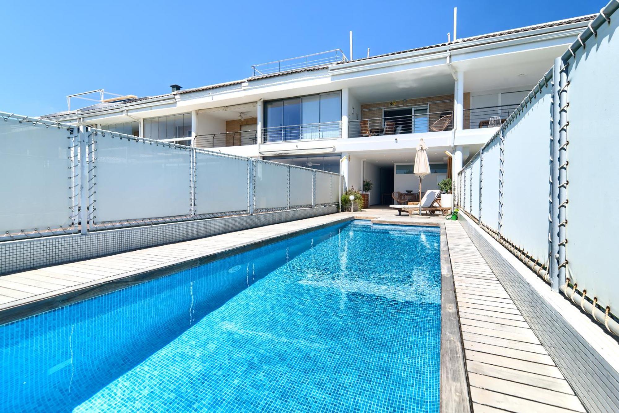 사군토 Casa Frente Al Mar Con Piscina Privada 아파트 외부 사진